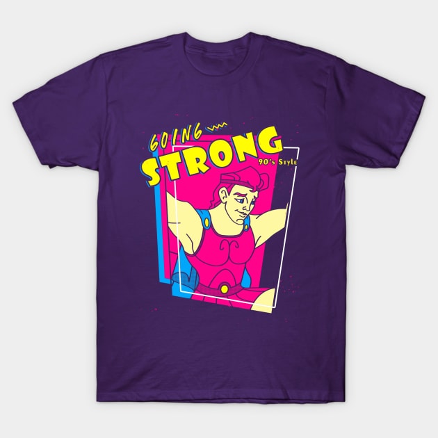 Strong 90's style! T-Shirt by tiranocyrus